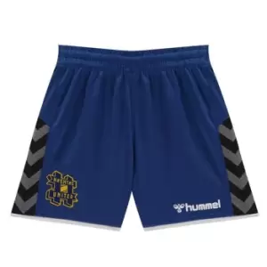 Image of Hummel Hashtag United Replica Shorts Junior Boys - Blue