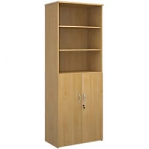 Image of Dams International Combination Unit with Lockable Door and 3 Shelves Universal 800 x 470 x 2140 mm Oak