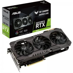 Image of Asus TUF Gaming GeForce RTX3070 8GB GDDR6 Graphics Card