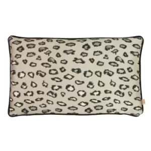 Image of Faline Animal Jacquard Rectangular Cushion Bronze