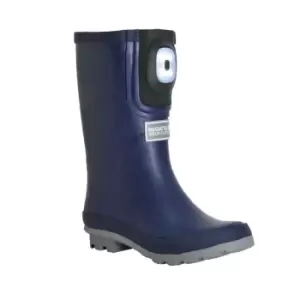 Image of Regatta Kid's Fairweather Shine Wellington - Nvy/StormGry