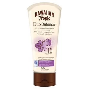 Image of Hawaiian Tropic Duo Defence SPF15 Anti-pollution