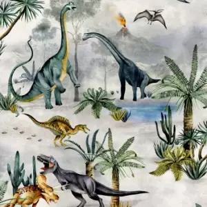 Image of Belgravia Decor Dino Kingdom Multi Wallpaper