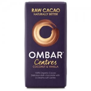 Image of Ombar Vanilla & Coconut Centre 35g