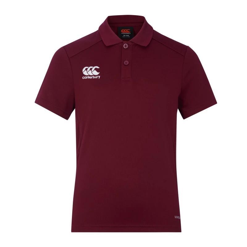 Image of Canterbury Club Dry Polo Shirt Juniors - Purple Purple 5 - 6 Years