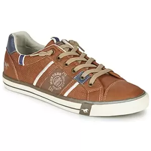 Image of Mustang 4072308-307 mens Shoes Trainers in Brown,7.5,8
