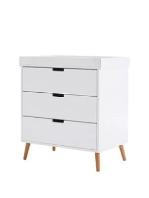 Image of Obaby Maya Changing Unit, White/Natural