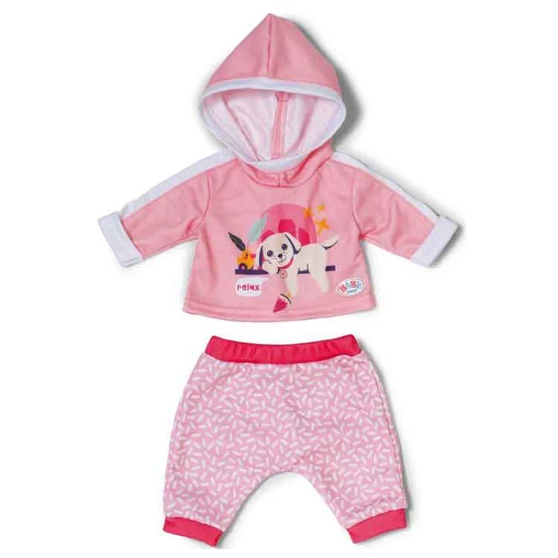 Image of AJ Toys & Books Baby Born Jogging Suit Pink