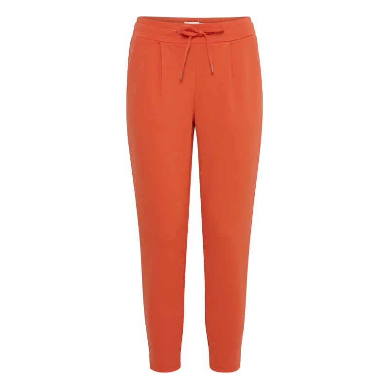 Image of Ichi Womens crop Trousers Ichi Kate Orange Female L 20104757-171564