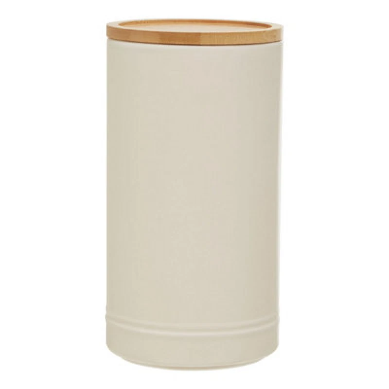 Image of Premier Housewares Maison by Premier Fenwick Large Storage Canister Cream