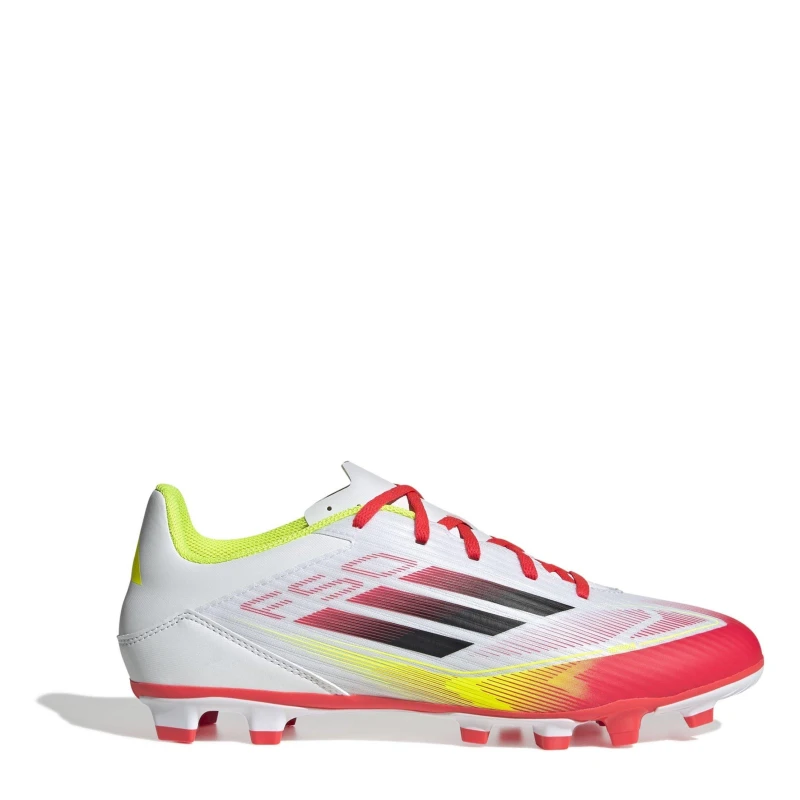 Image of adidas F50 Club Firm Ground Football Boots - White White 6