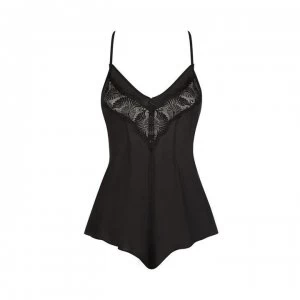 Image of L Agent by Agent Provocateur Jada Playsuit - Black