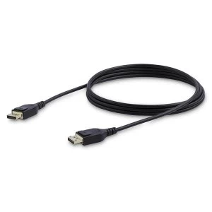 Image of StarTech 6.6 ft. (2 m) DisplayPort 1.4 Cable - VESA Certified