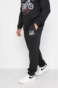 Image of 'American Racing' Mortorbike Print Joggers