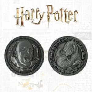 Image of Harry Potter Limited Edition Collectible Coin - Voldermort