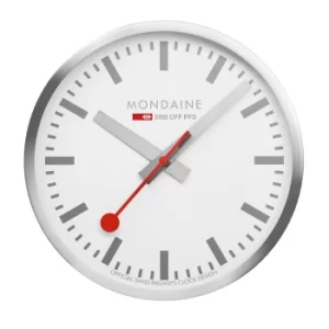 Image of Mondaine Wall Clock 25cm A990.CLOCK.18SBV