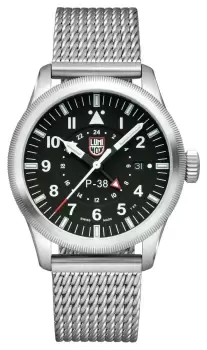 Image of Luminox XA.9522 P-38 Lightning 9520 Series 42mm Steel Mesh Watch