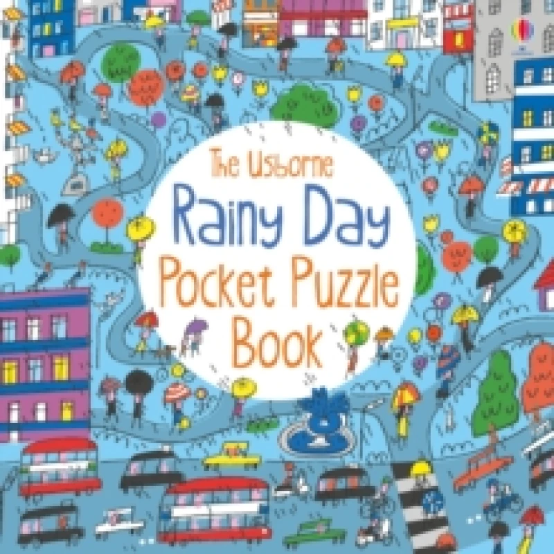 Image of Simon Tudhope Rainy Day Pocket Puzzle Book Multi unisex
