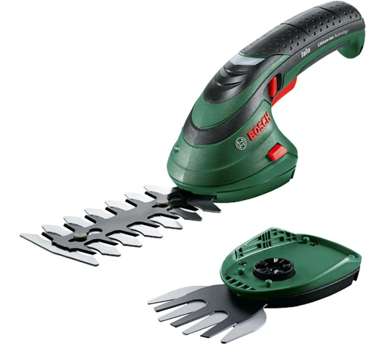 Image of Bosch Isio Shape & Edge Cordless Shrub & Grass Shear Set 3165140630764