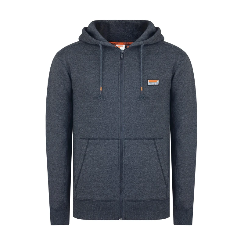 Image of SoulCal Signature Zip Hoodie Mens Dk Charcoal M male S
