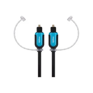 Image of Maplin Optical Audio Cable TOSlink Male to TOSlink Male 10m
