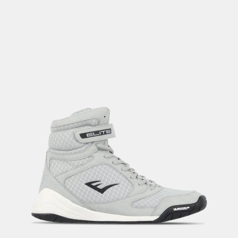 Image of Everlast Pro Elite Boxing Boots Mens Grey male 7 (41)