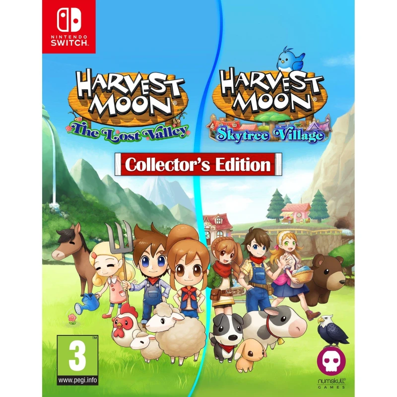 Image of Harvest Moon: The Lost Valley & Skytree Village Collectors Edition - Switch Switch