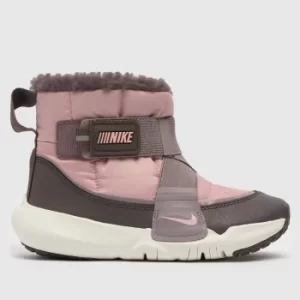 Image of Nike Pale Pink Flex Advance Boot Girls Junior Boots