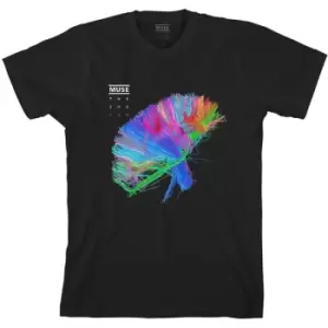 Image of Muse - 2nd Law Album Unisex XX-Large T-Shirt - Black
