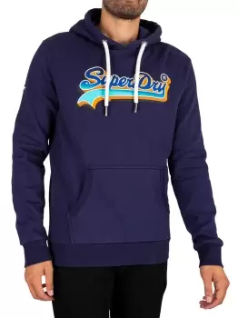 Image of Vintage Logo Seasonal Pullover Hoodie
