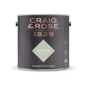 Image of Craig & Rose Chalky Emulsion Sung Blue - 5L