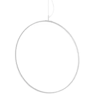 Image of Ideal Lux circus 74cm Integrated LED Pendant Ceiling Light White, 3000K