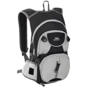 Image of Trespass Terminal Cycling Backpack/Rucksack (15 Litres) (One Size) (Black/Grey)