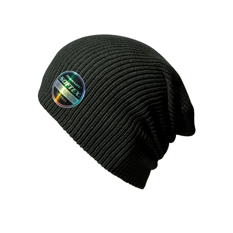 Image of Result Core Mens Soft Beanie in Black Male One Size