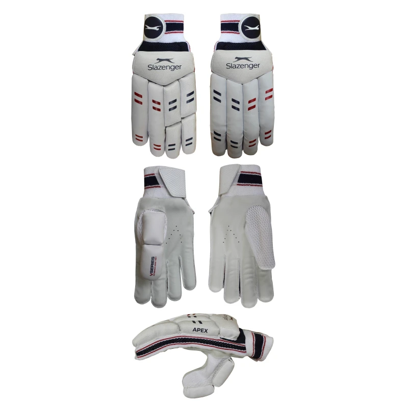 Image of Slazenger Youth Cricket Glove - White White One Size