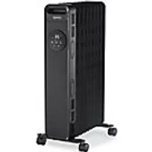 Image of igenix Oil Filled Radiator IG2621BL 24 x 39 x 63.5cm Black