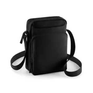 Image of Bagbase Across Shoulder Strap Cross Body Bag (One Size) (Black)