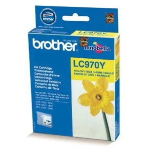 Image of Brother LC970 Yellow Ink Cartridge