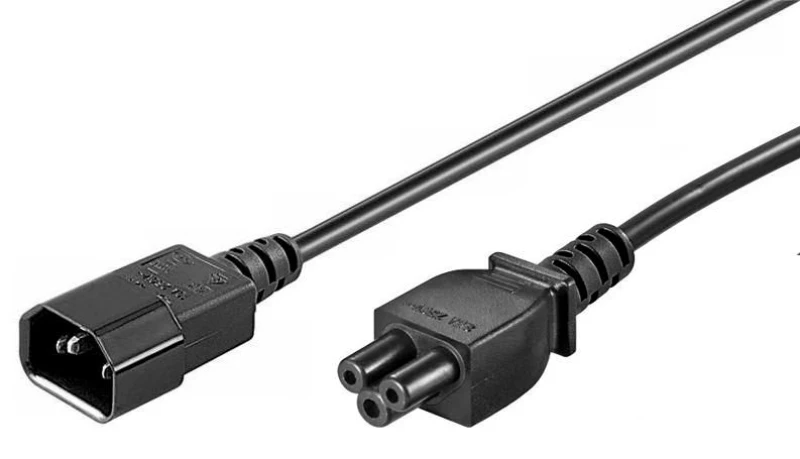 Image of Microconnect PE080618 power cable Black 1.8 m C14 coupler C5 coupler