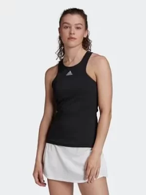 Image of adidas Tennis Y-tank Top, Black Size M Women