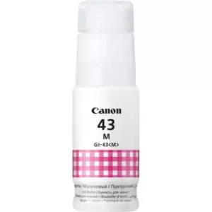 Image of Canon 4680C001/GI-43M Ink bottle magenta 3800 Photos 60ml for...
