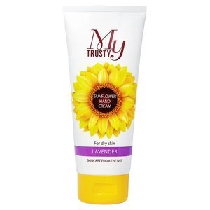 Image of My Trusty Sunflower Hand Cream Lavender Moisturiser 100ml