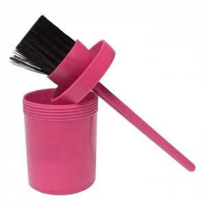 Image of Roma Brights Hoof Brush and Bottle - Hot Pink