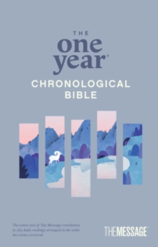 Image of One Year Chronological Bible The Message, The Paperback / softback