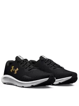Image of Under Armour Charged Pursuit 3, Black, Size 7, Men