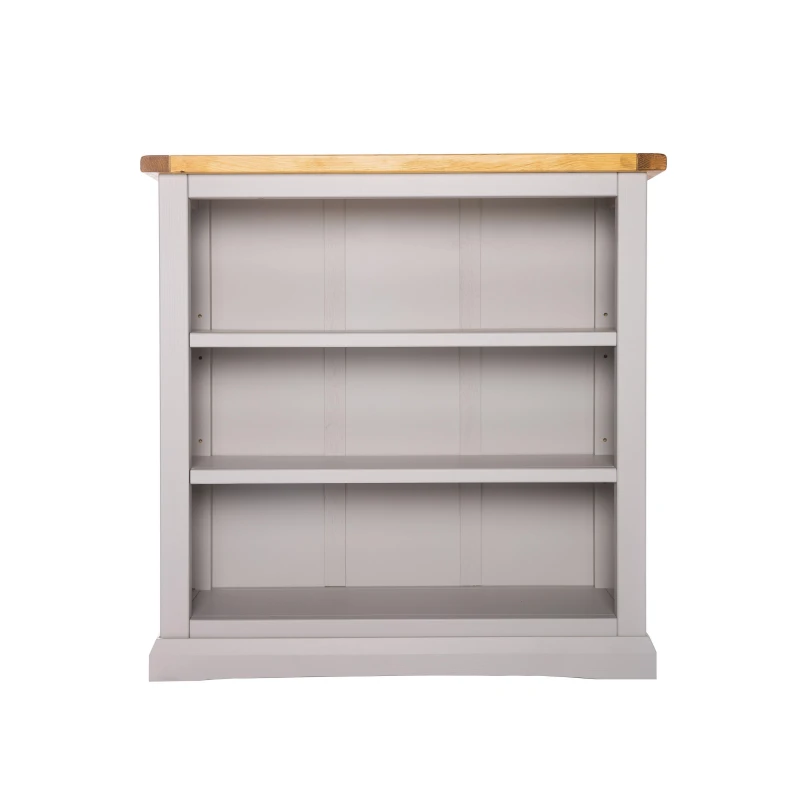 Image of Cabinet Bits Bookcase with plinth 90x90x30cm in Light Grey Size: 90 x 90 x 30cm Light Grey Unisex 90 x 90 x 30 cm