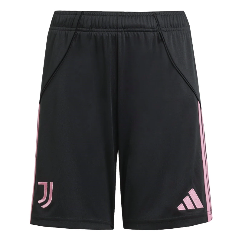 Image of adidas Juventus 2025 2026 Home Shorts Juniors Black male 7-8 Years