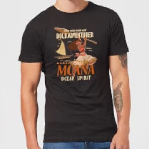 Image of Disney Moana Find Your Own Way Mens T-Shirt - Black