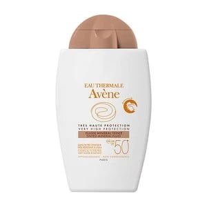 Image of Avene Tinted Mineral Fluid SPF50+ 40ml