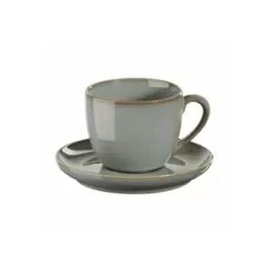 Image of Asa Selection - Espresso cup with a saucer Saisons Eucalyptus, 90 ml